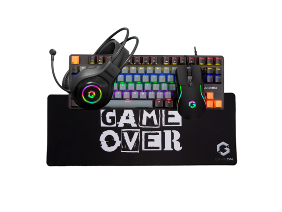 GAMEON VIPER XI All-In-One Gaming Bundle – Keyboard, Mouse, Headset GAMEON VIPER XI All-In-One Gaming Bundle – Keyboard, Mouse, Headset